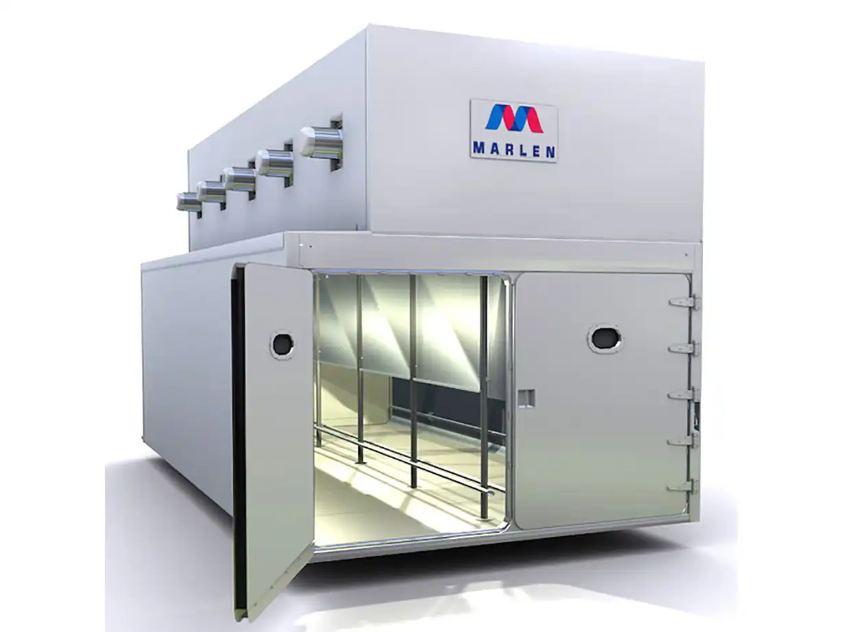 Rendering of a Blast Chill Cell