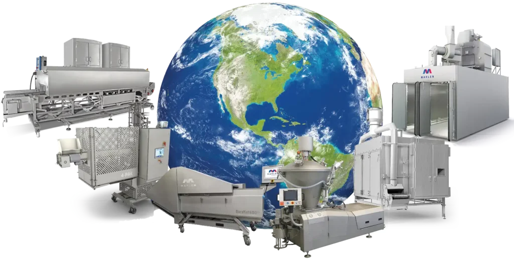 World Globe with Marlen Equipment