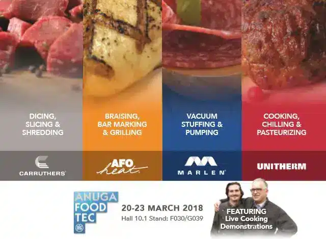Anuga Food Tec 2018 Ad for Marlen